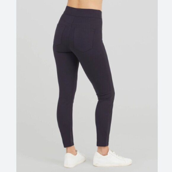 Spanx Navy The Perfect Pant Ankle 4-Pocket - Small (Petite) - Picture 9 of 10